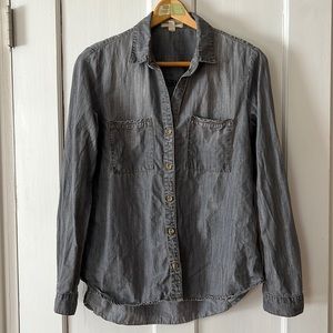 Cloth & Stone grey denim shirt